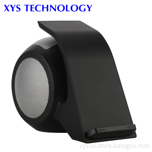 Multifunctional NFC/Qi Standard Wireless Fast Charger with 4.0 Bluetooth Speaker for Smart Phones